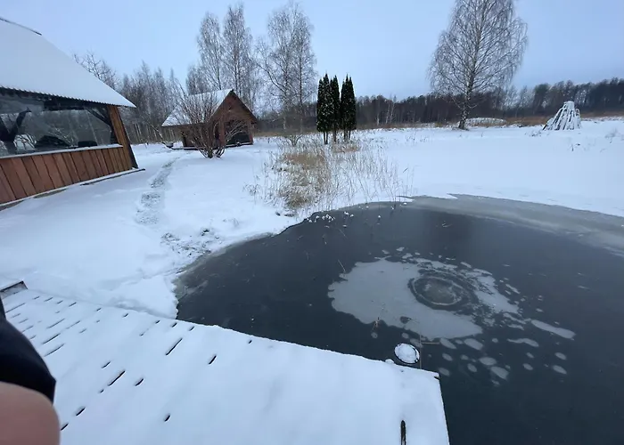 Dom wakacyjny Wiire Old Fishermans And Smoke Sauna Saulepa