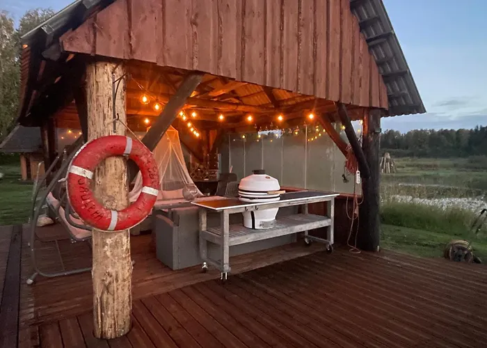 Wiire Old Fishermans And Smoke Sauna Dom wakacyjny Saulepa