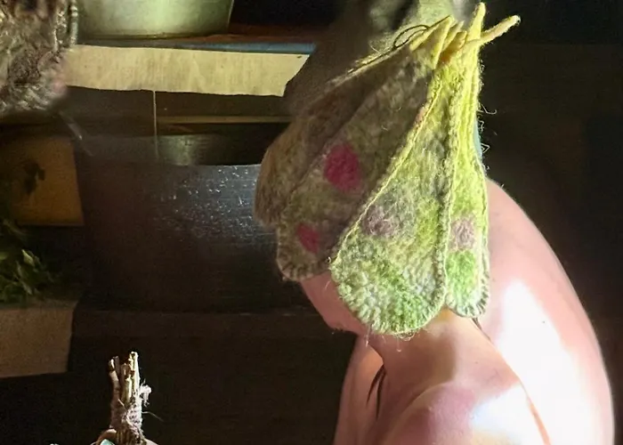 Dom wakacyjny Wiire Old Fishermans And Smoke Sauna